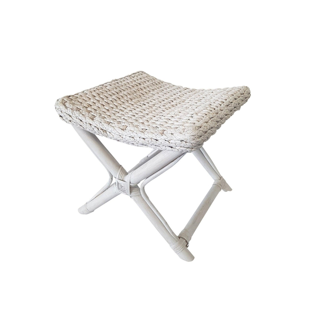 Colonial Cross Leg Stool - Destination Interiors