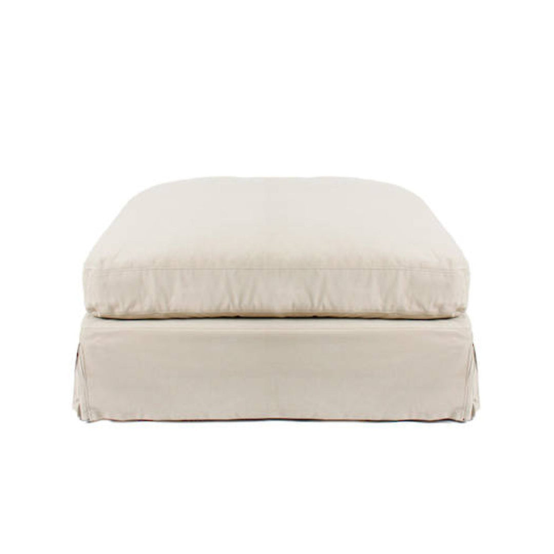Luxe Ottoman Sand - Destination Interiors