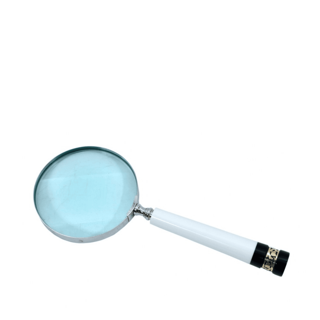 Marvel Aluminium Magnifier With Resin Handle - Destination Interiors