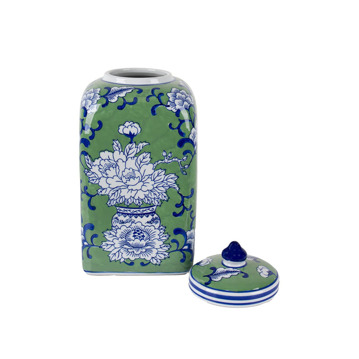 PEONY SQUARE JAR LGE
