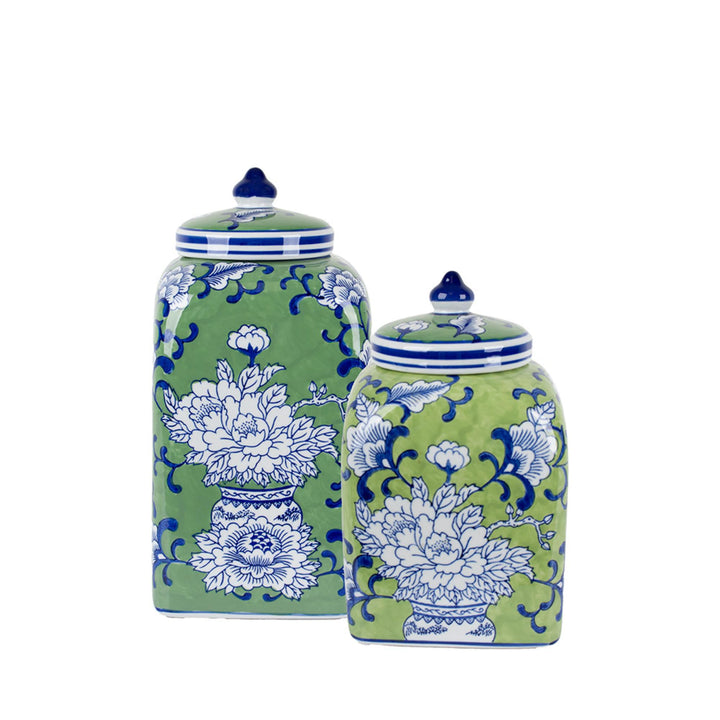 PEONY SQUARE JAR SML