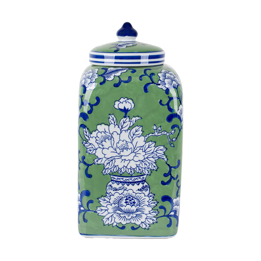 PEONY SQUARE JAR LGE
