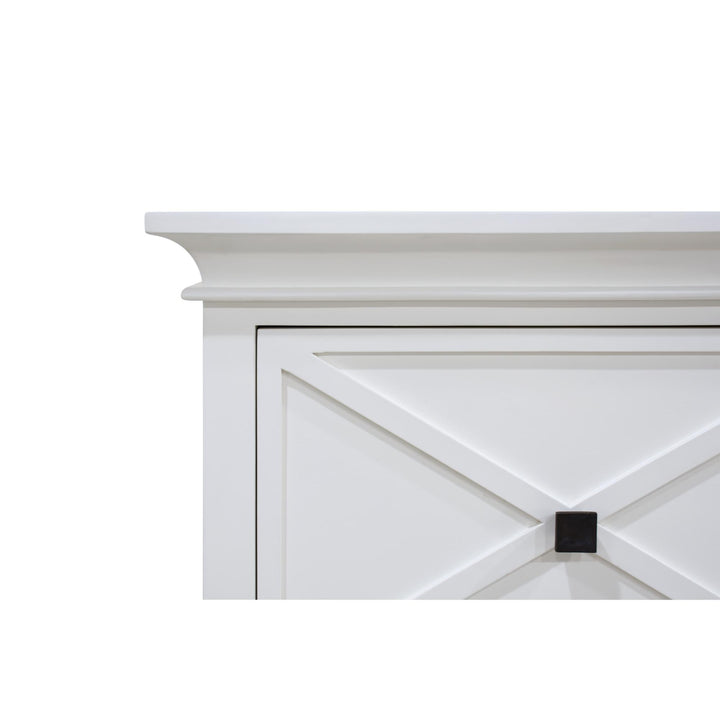 Island Life 6 Drawer Dresser White