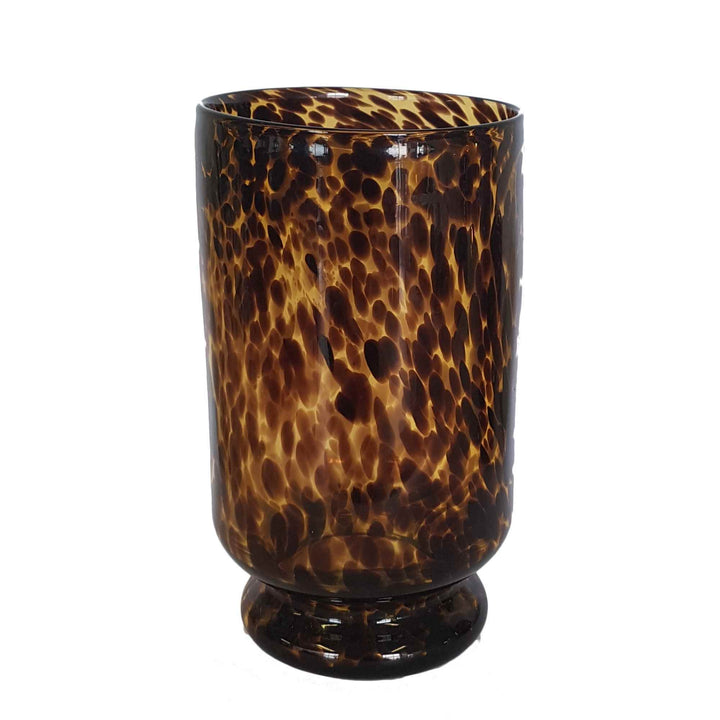 Tortoiseshell Hurricane Vase Large