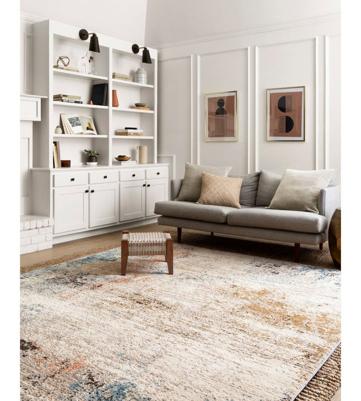 Alchemy Collection Ivory Multi by Loloi 201cm x 279cm - Destination Interiors