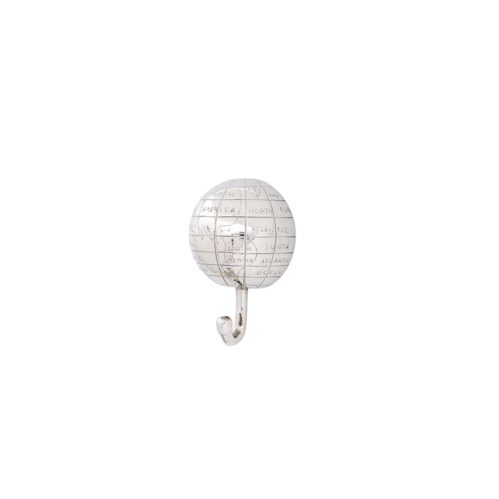 Aluminum Globe Wall Hook - Destination Interiors