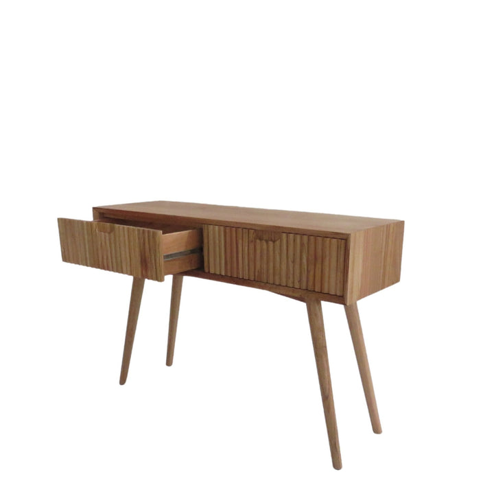 Amore Console in Natural - Destination Interiors