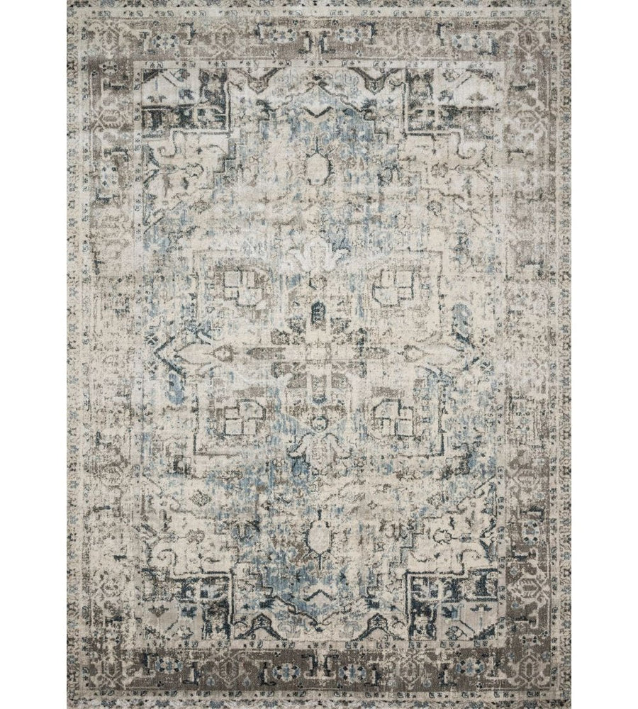 Anastasia Collection Blue Slate by Loloi 201cm x 279cm - Destination Interiors