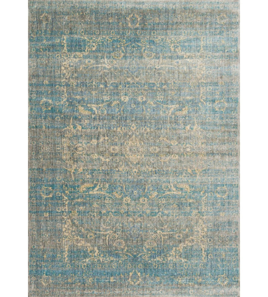 Anastasia Collection Mist Blue by Loloi 201cm x 279cm - Destination Interiors