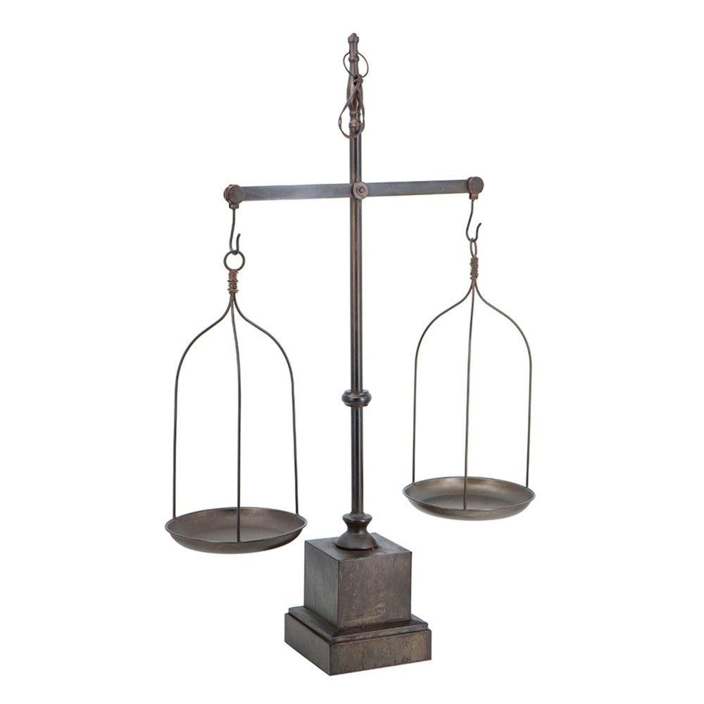 APOTHECARY SCALES - PRE ORDER FOR LATE JULY DELIVERY - Destination Interiors