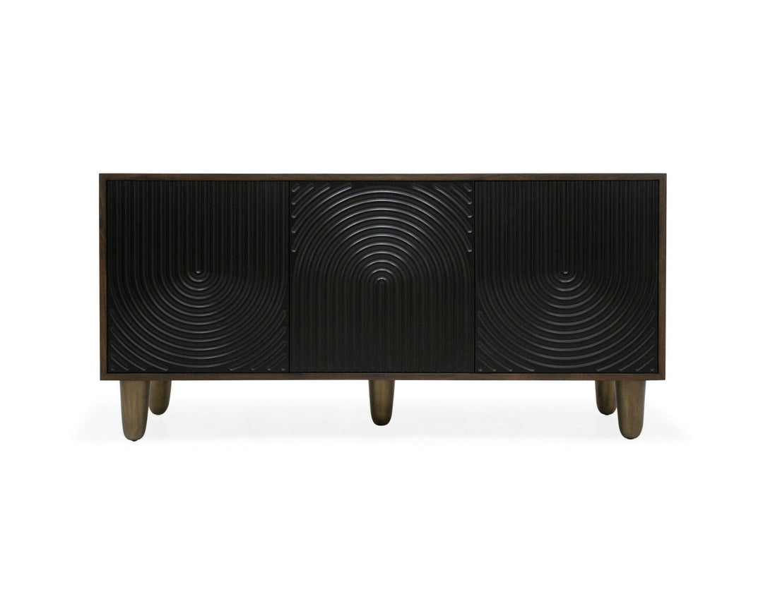 Beleza Textured Sideboard 3 Door - Destination Interiors