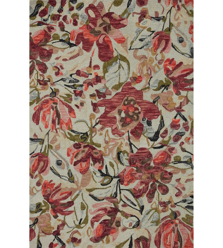Belladonna Collection Ivory Raspberry by Loloi - Destination Interiors