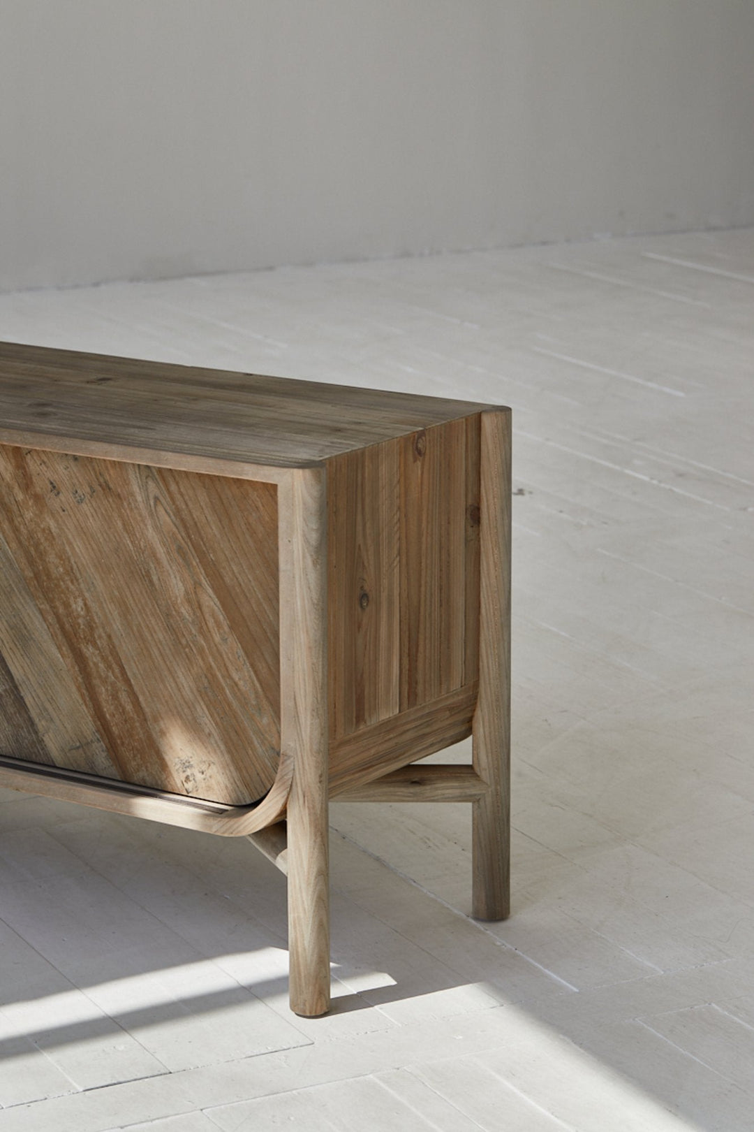 Carlos TV Unit Recycled Elm & Pine - Destination Interiors