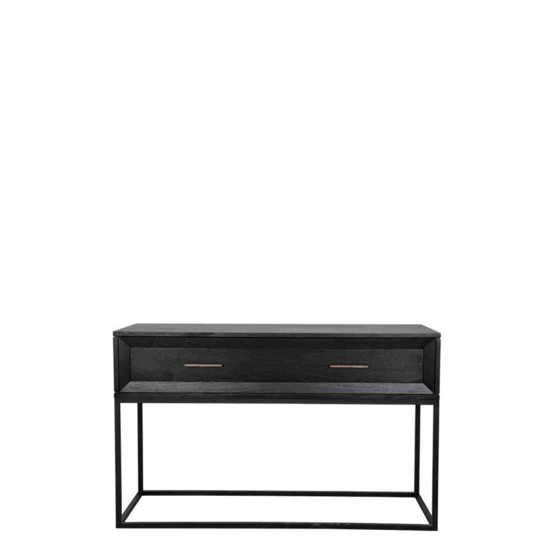 Chicago Console 1 Drawer With Metal Frame - Destination Interiors