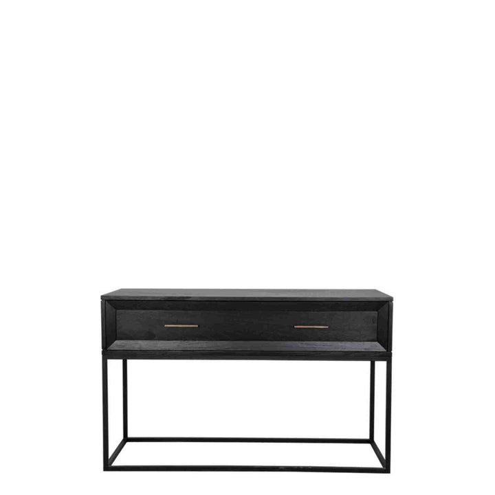 Chicago Console 1 Drawer With Metal Frame - Destination Interiors