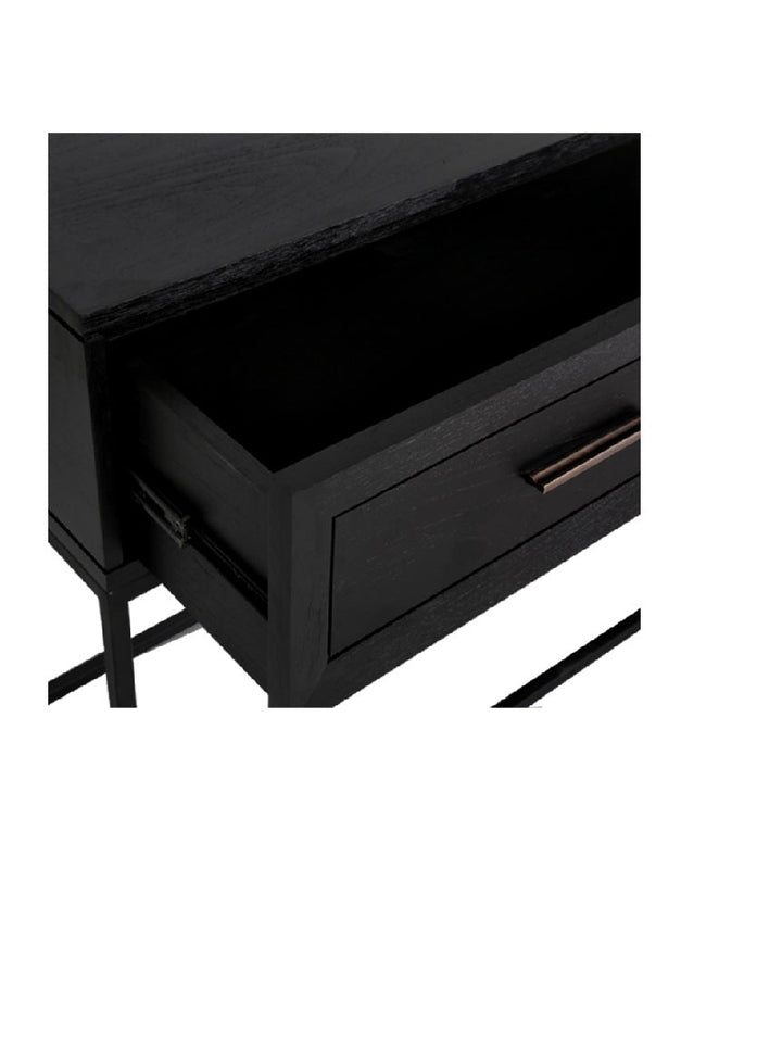 Chicago Console 1 Drawer With Metal Frame - Destination Interiors