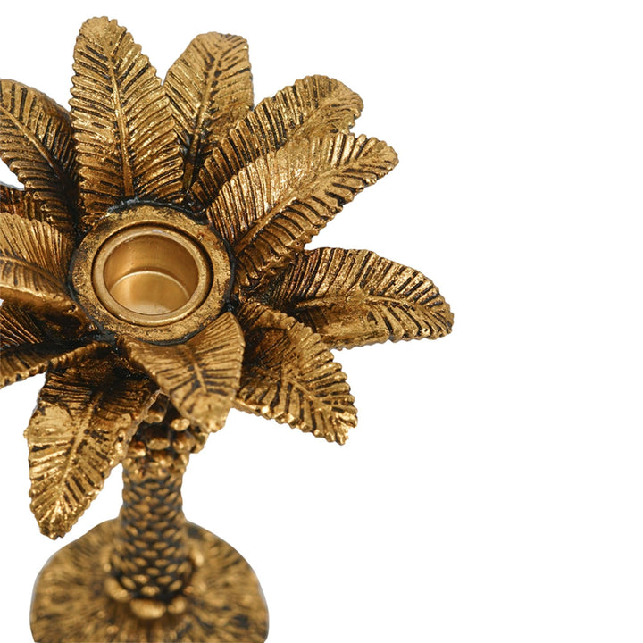 Coconut Palm Taper Holder - Destination Interiors