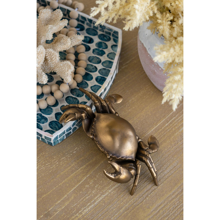 Crab Decorative Box with Lid - Destination Interiors