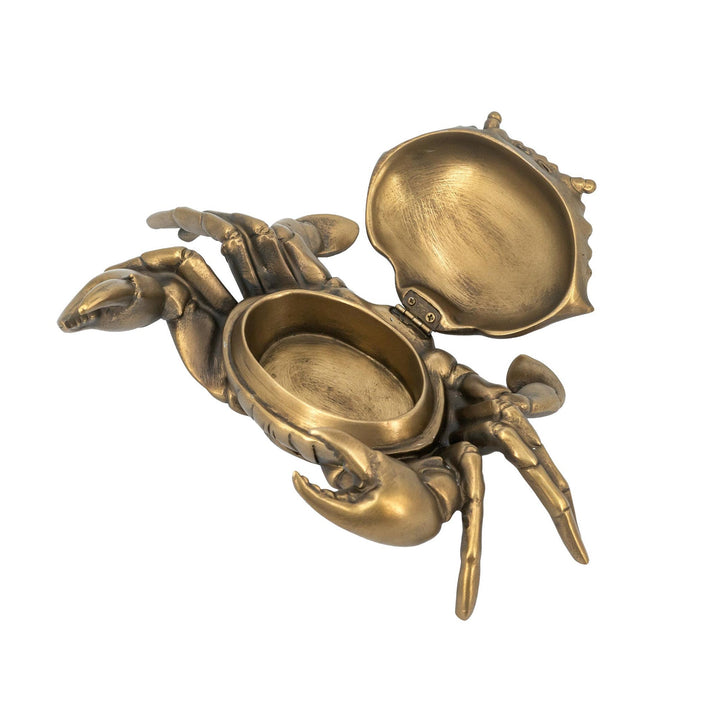Crab Decorative Box with Lid - Destination Interiors