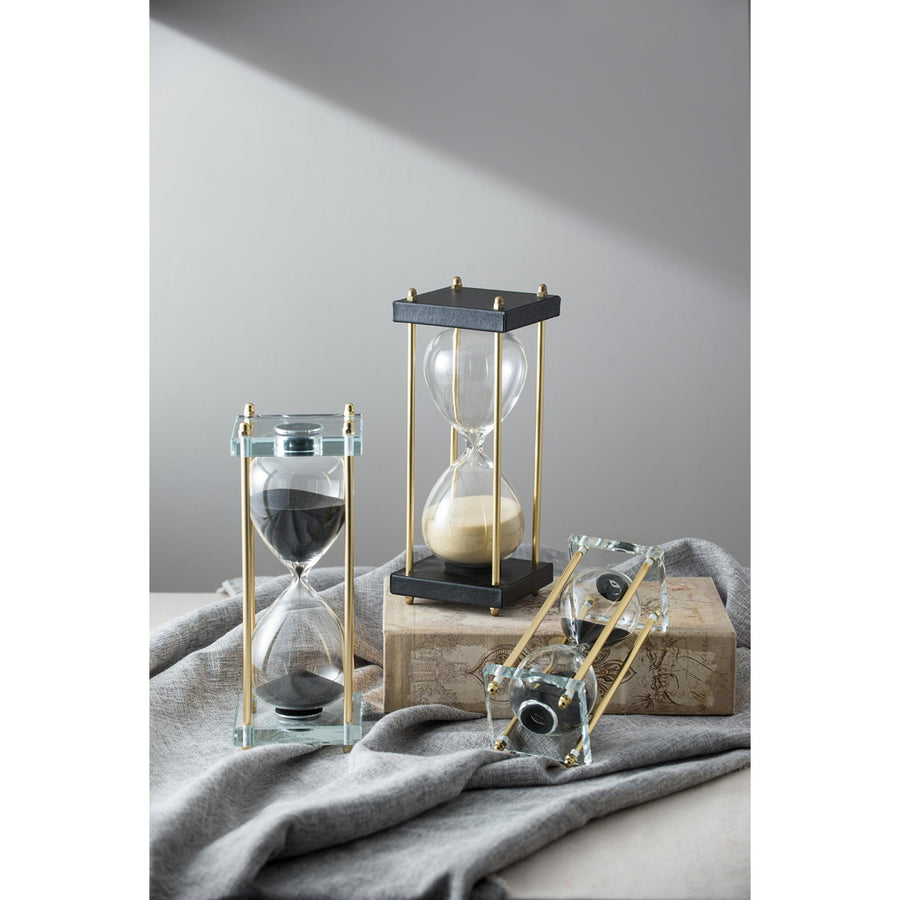CRISTAL 30 MIN. HOURGLASS LGE - PRE ORDER FOR LATE JULY DELIVERY - Destination Interiors