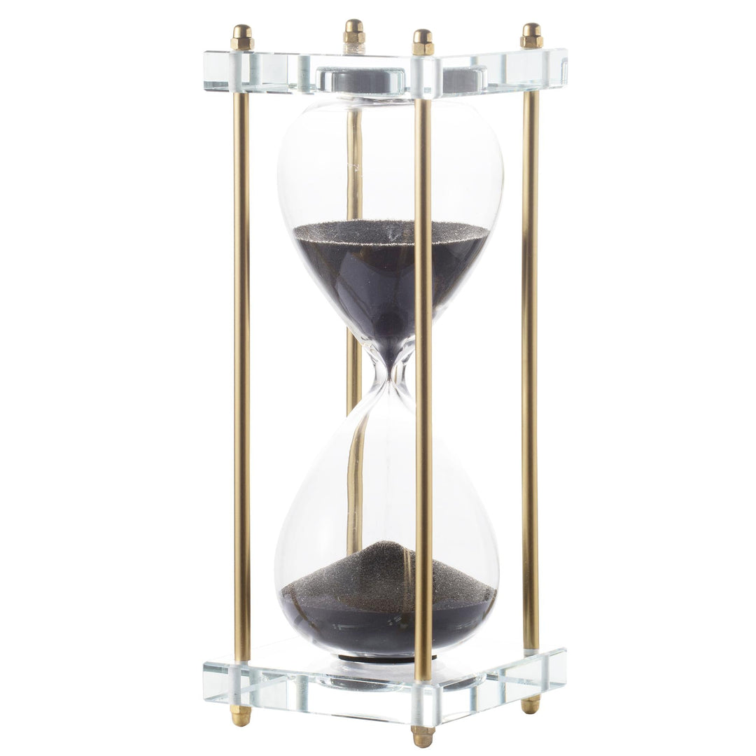 CRISTAL 30 MIN. HOURGLASS LGE - PRE ORDER FOR LATE JULY DELIVERY - Destination Interiors