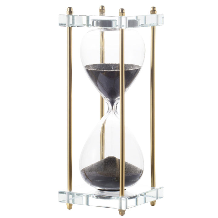 CRISTAL 30 MIN. HOURGLASS LGE - PRE ORDER FOR LATE JULY DELIVERY - Destination Interiors