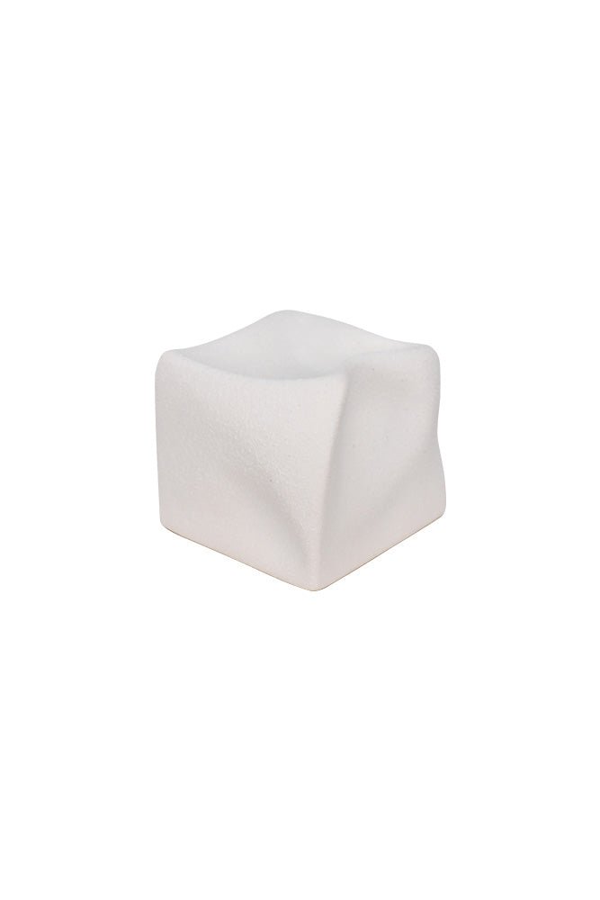 Cubic Crush Décor White - Destination Interiors