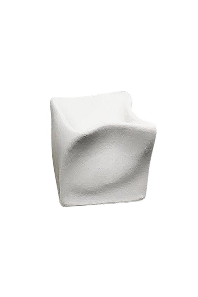 Cubic Crush Décor White - Destination Interiors