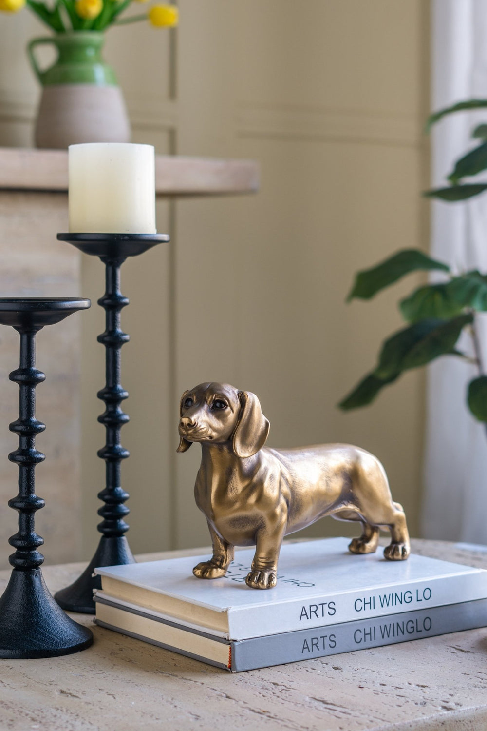 DACHSHUND DOG FIGURINE - Destination Interiors