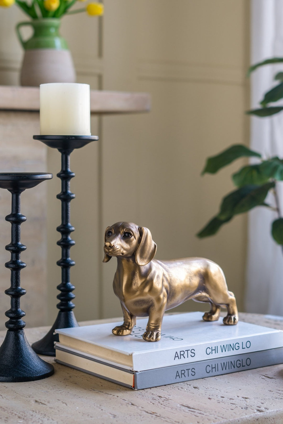 DACHSHUND DOG FIGURINE - Destination Interiors