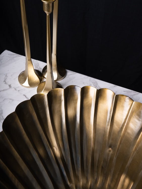 Decorative Shell Tray Large - Destination Interiors