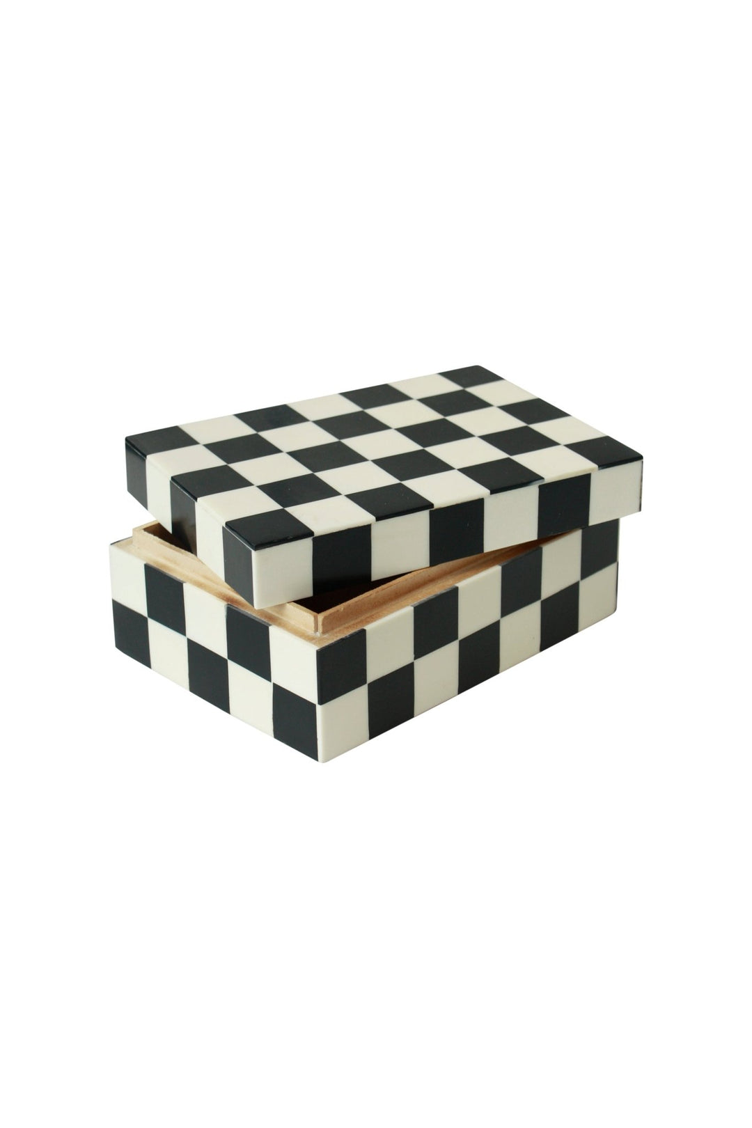 Designer Box Checkered Large - Destination Interiors