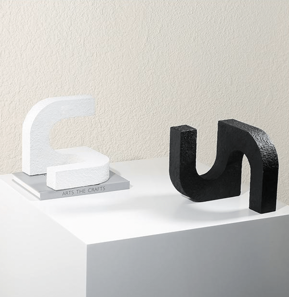 Double Doorways Ornament - White - Destination Interiors