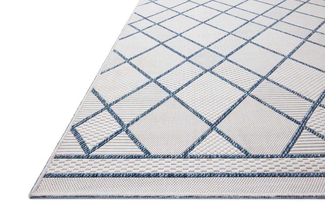 Easton Collection Ivory/Denim Loloi - Destination Interiors