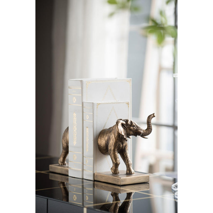 Elephant Book Ends - Destination Interiors