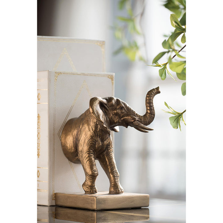 Elephant Book Ends - Destination Interiors