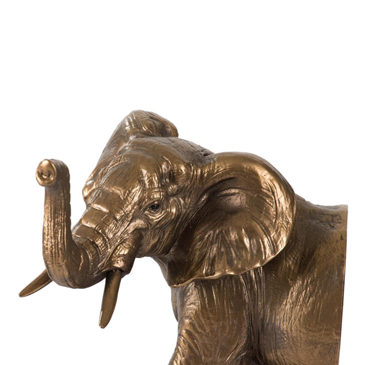 Elephant Book Ends - Destination Interiors