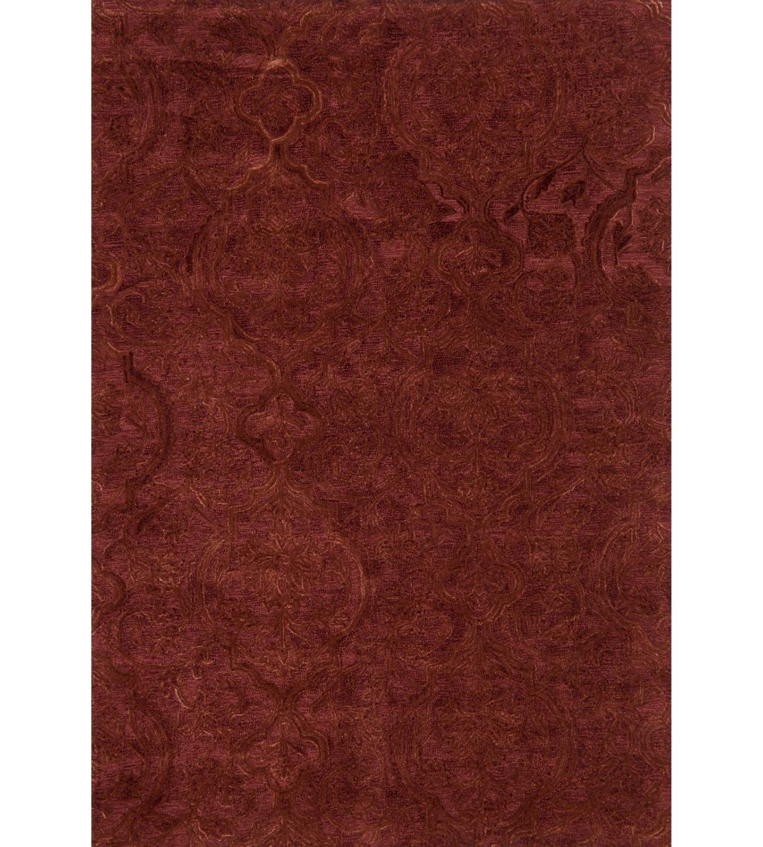 Filigree Collection Rust by Loloi 236cm x 297cm - Destination Interiors