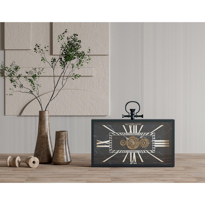 Gears Table Clock - Destination Interiors