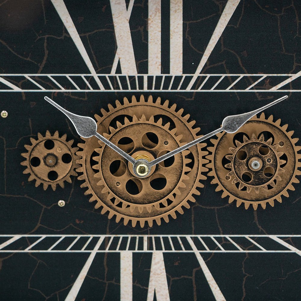 Gears Table Clock - Destination Interiors