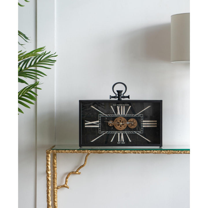 Gears Table Clock - Destination Interiors