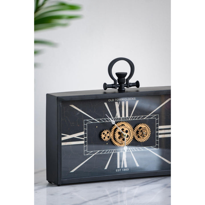Gears Table Clock - Destination Interiors