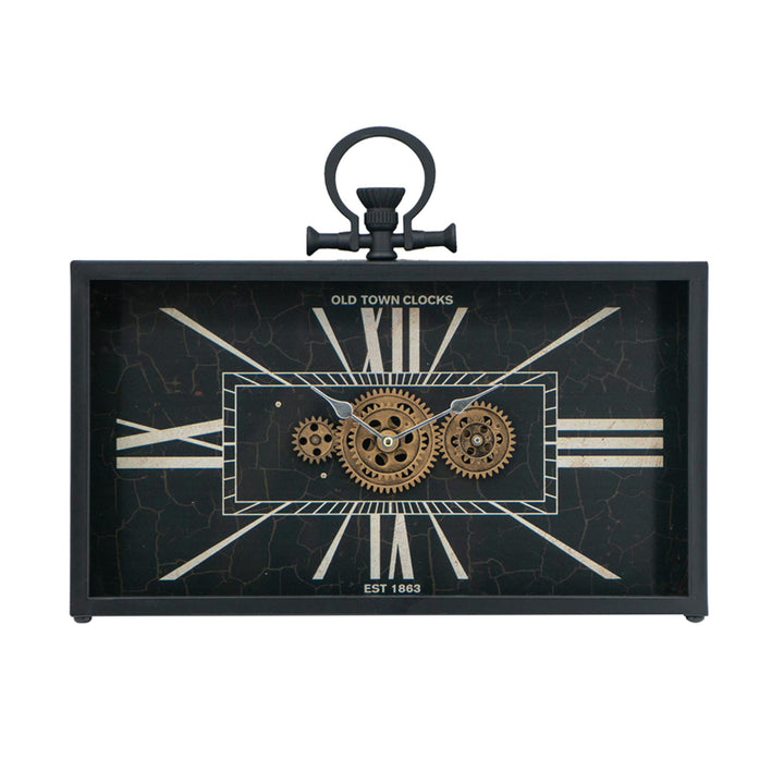 Gears Table Clock - Destination Interiors