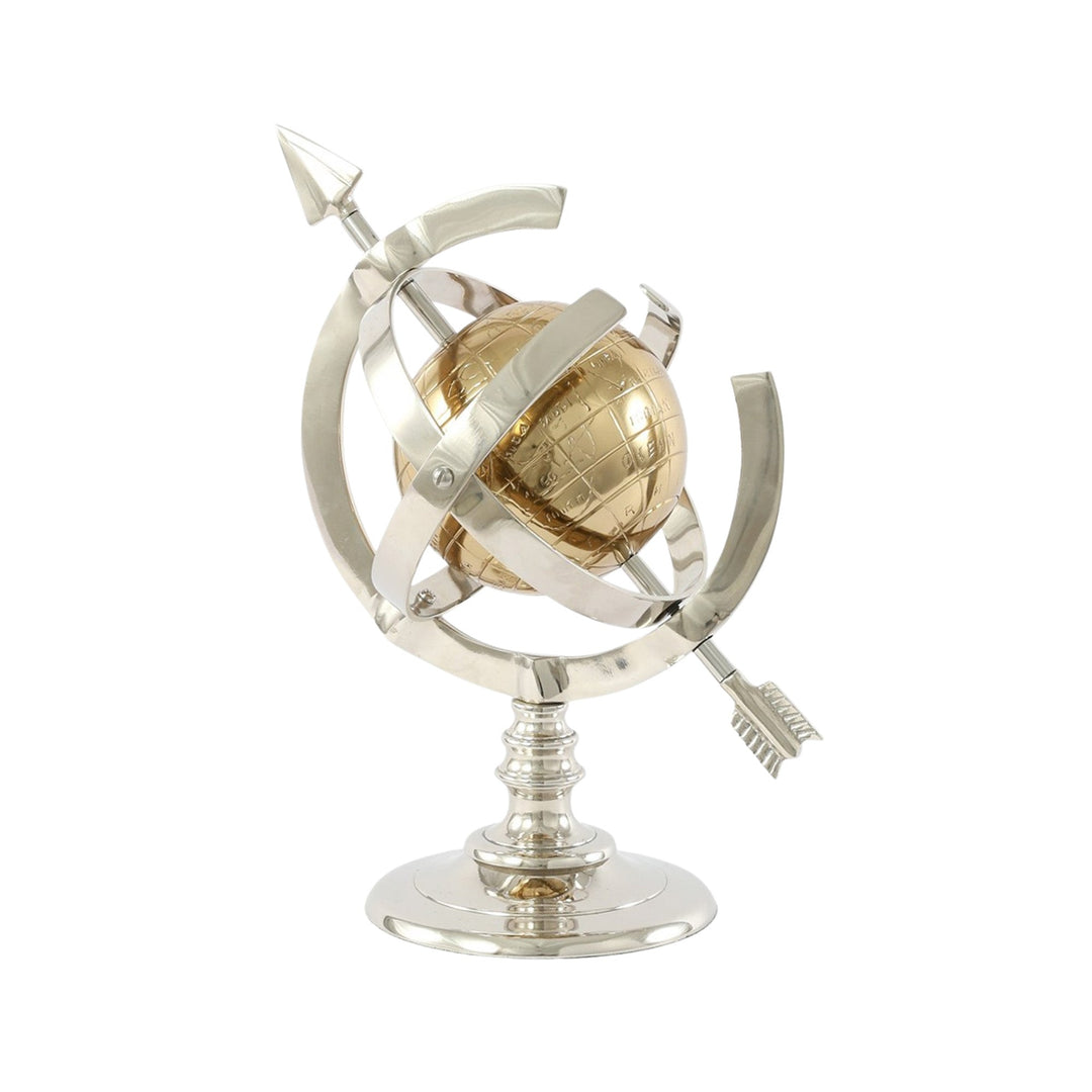 GLOBAL TRAVELLER GOLDEN ARMILLARY - Destination Interiors