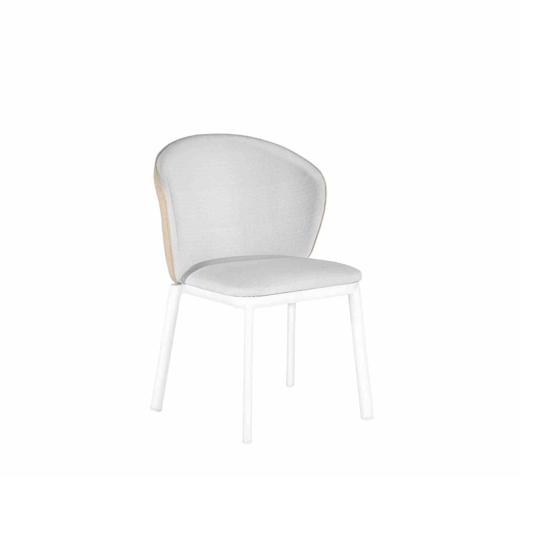 Havana Dining Chair White Outdoor - Destination Interiors