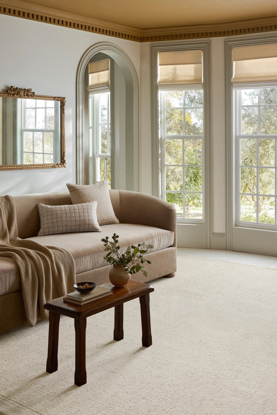 HENLEY HNY-01 IVORY/SMOKE 2.36M X 2.97M - PRE ORDER FOR EARLY SEPTEMBER DELIVERY - Destination Interiors