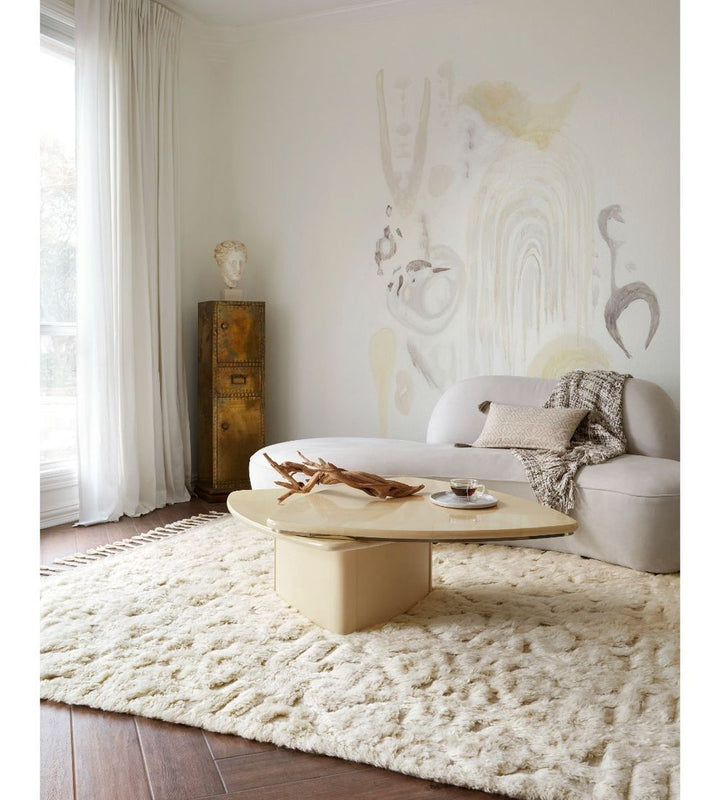 Hygge Collection Oatmeal Ivory by Loloi 236cm x 297cm - Destination Interiors