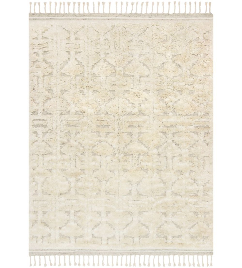 Hygge Collection Oatmeal Ivory by Loloi 236cm x 297cm - Destination Interiors