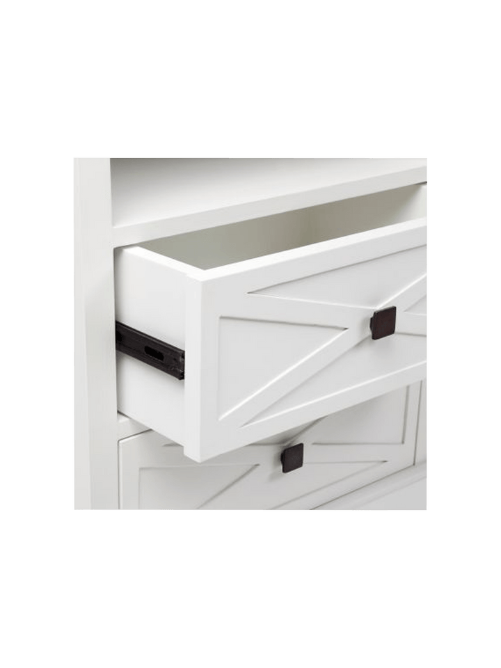 Island Life Side Table White - Destination Interiors
