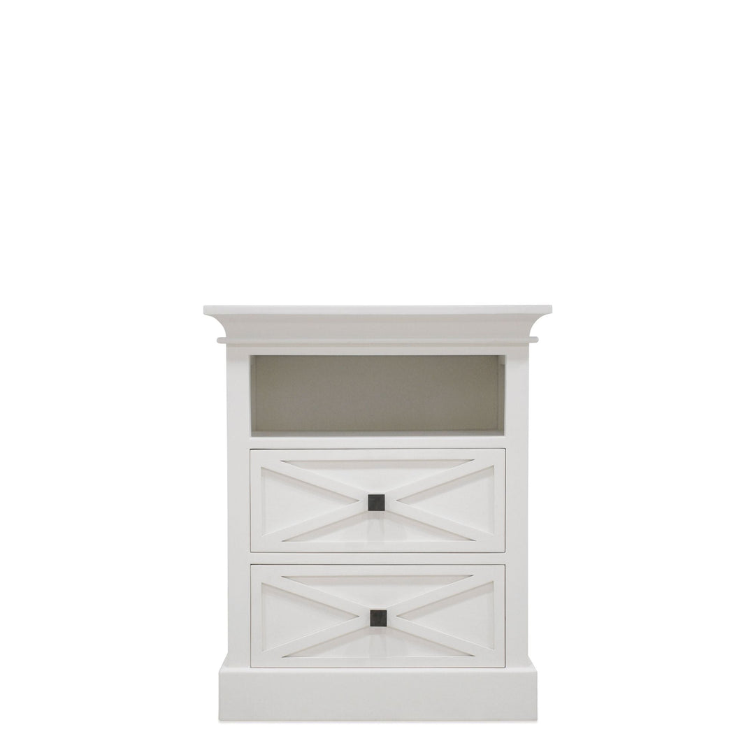 Island Life Side Table White - Destination Interiors